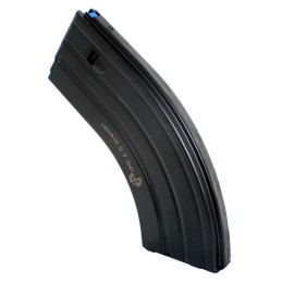 DuraMag 2865041206CPD SS  26rd 6.5 Grendel6mm ARC for AR15 Black w Blue Follower Detachable