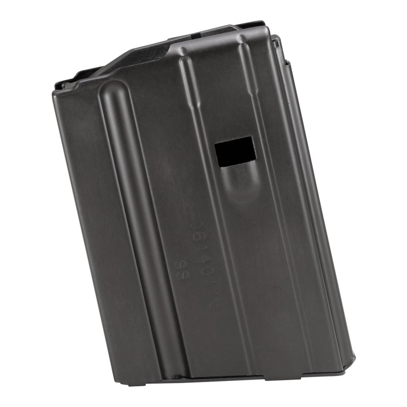 DuraMag 1062041175CPD SS  10rd 7.62x39mm for AR15 Black w Black Follower Detachable