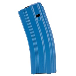 DuraMag 3023005175CPD Speed  30rd 223 Rem300 Blackout5.56x45mm NATO for AR15 Blue Aluminum w Black Follower Detachable