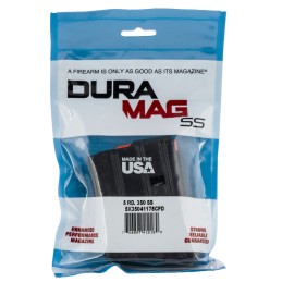 DuraMag 5X35041178CPD SS  5rd 350 Legend for AR15 Black w Black Follower Detachable