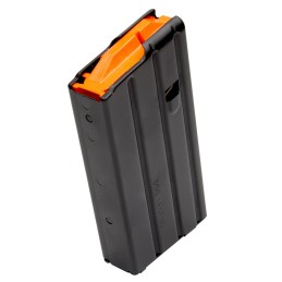 DuraMag 2035041178CPD SS  20rd 350 Legend for AR15 Black w Orange Follower Detachable