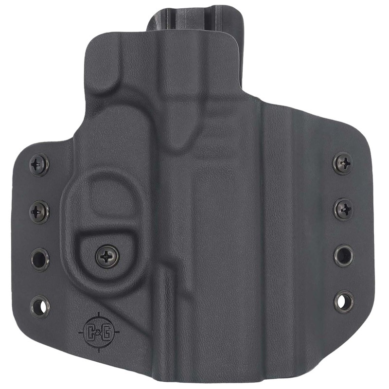 CG Holsters 1212100 Covert  OWB Black Kydex Belt Loop Fits Walther PDP 4 Right Hand