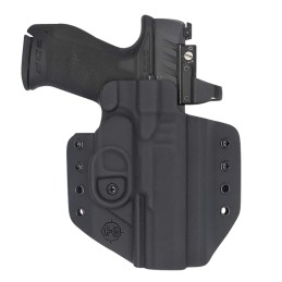 CG Holsters 1206100 Covert  OWB Black Kydex Belt Loop Fits Walther PDP 4.5 Right Hand