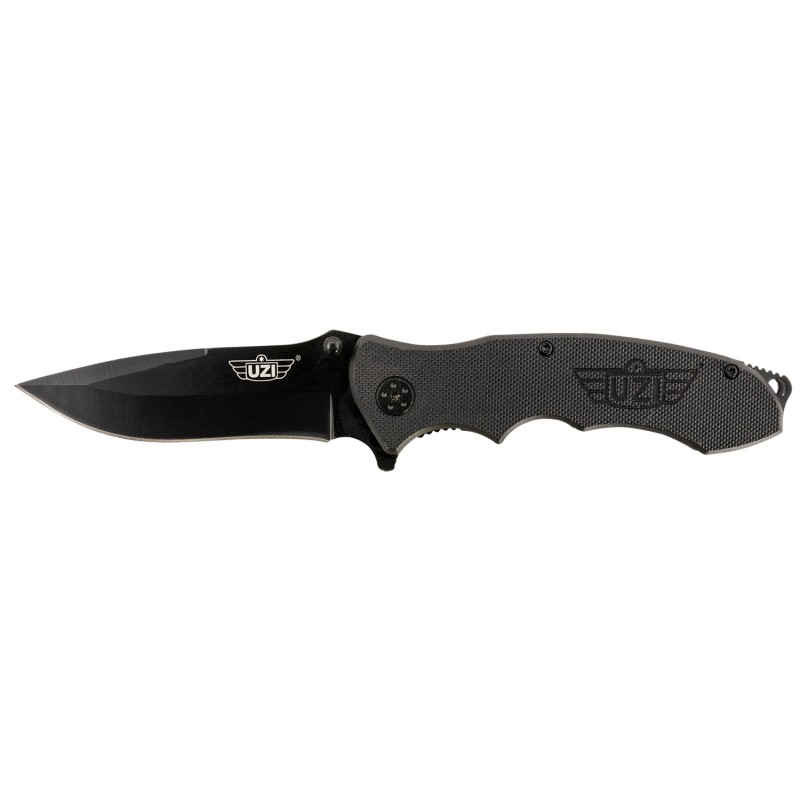 Uzi Accessories UZKFDR006 UZI Responder VI Black StainlessSteel Blade