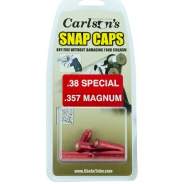 Carlsons Choke Tubes 00057 Snap Cap Pistol 38 Special 357 Mag Aluminum 6 Pack