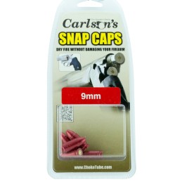 Carlsons Choke Tubes 00058 Snap Cap Spring Loaded Striking 9mm Aluminum 5 Pack