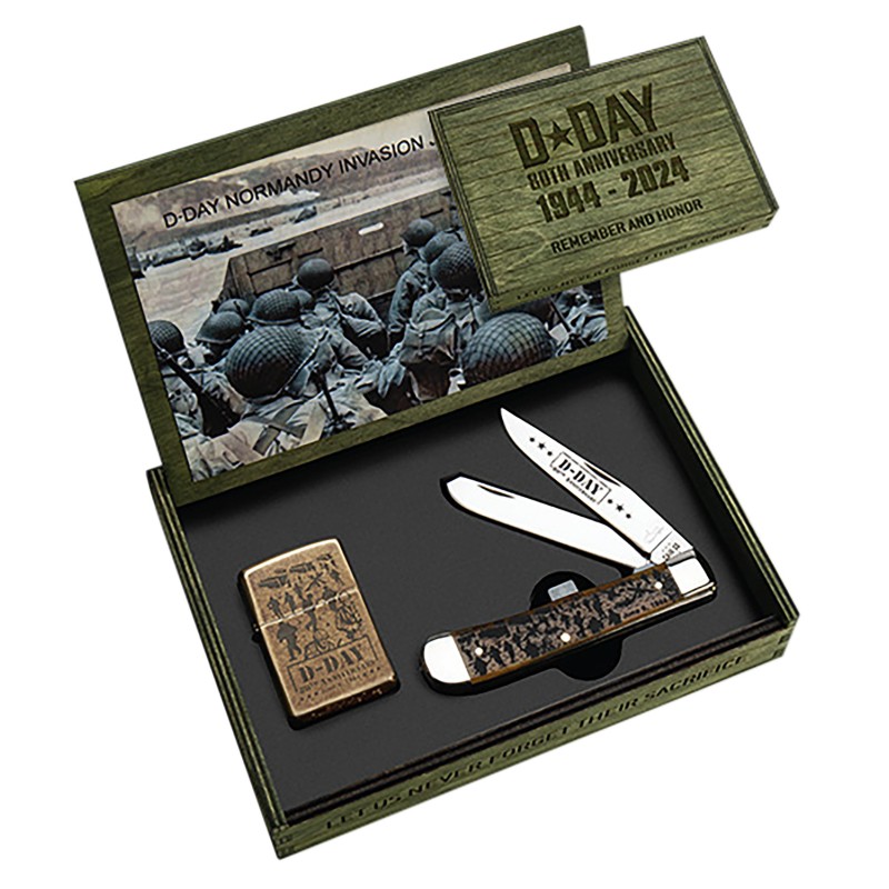 CASE 52019 D DAY 80TH ANNIVERSARY BOX SET