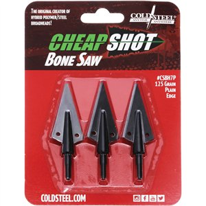 Cheap Shot Bone Saw Broadheads