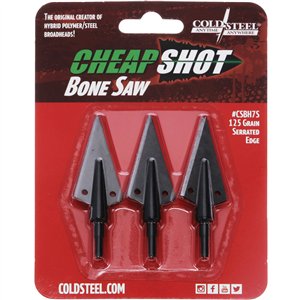 Cheap Shot Bone Saw Broadheads