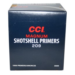 CCI 9 Shotshell 209M Magnum 209 Shotgun 1000 Per Box