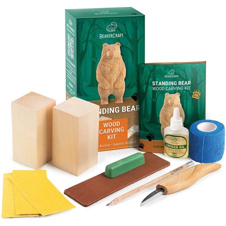 Standing Bear Carving Kit