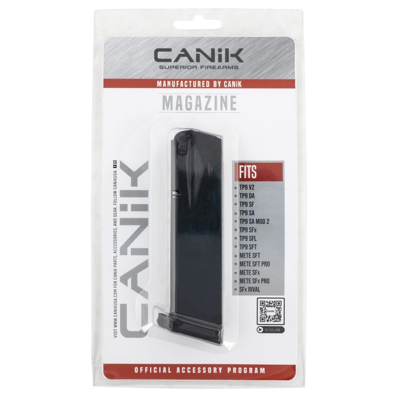 Canik MA2240 TP Full Size  18rd 9mm Luger Black Metal