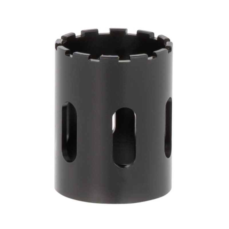 CGS SUPPRESSORS CGSKRKFIXEDBBL Fixed Barrel Spacer  Steel Black