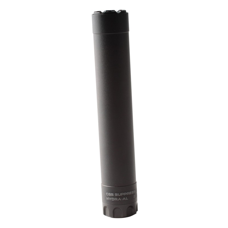 CGS SUPPRESSORS CGSHYDRAAL22 Hydra  22 LR 1 Black Anodized 7075T6 Aluminum 1228 tpi