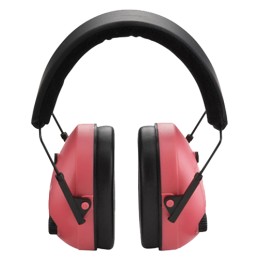 Champion Targets 40975 Electronic Muffs  25 dB Over the Head PinkBlack