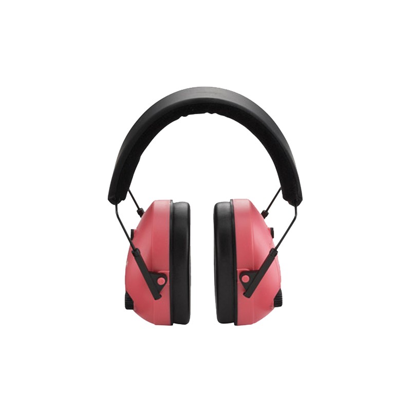 Champion Targets 40975 Electronic Muffs  25 dB Over the Head PinkBlack