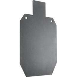 Champion Targets 44906 Center Mass  PistolRifle Gray AR500 Steel 33 IPSC Silhouette 0.38 Thick Hanging