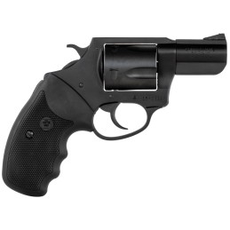 Charter Arms 63520 Mag Pug  Large 357 Mag 5 Shot 2.20 Black Nitride Steel Barrel Cylinder  Frame wBlack Finger Grooved Rubber Gr