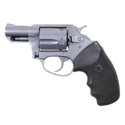 Charter Arms 73820 Undercover  Small 38 Special 5 Shot 2 Matte Stainless Steel Barrel  Cylinder Aluminum Frame wBlack Finger Gro