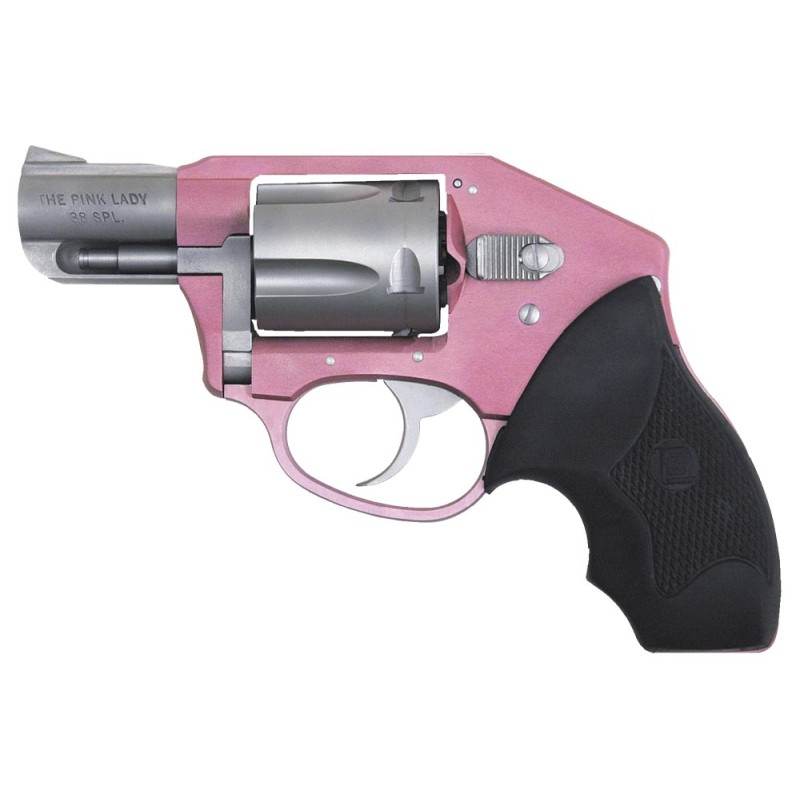 Charter Arms 53851 Undercover Lite Chic Lady Small 38 Special 5 Shot 2 High Polished Stainless Steel Barrel  Cylinder Pink Alumi