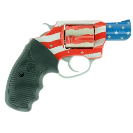 Charter Arms 23872 Undercover The Old Glory Small 38 Special 5 Shot 2 American Flag Stainless Steel Barrel  Cylinder American Fl