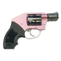 Charter Arms 53852 Chic Lady Off Duty Small 38 Special 5 Shot 2 High Polished Stainless Steel Barrel  Cylinder Pink Aluminum Fra