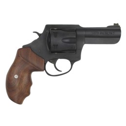 Charter Arms 63546 Professional  357 Mag 6 Shot 3 Black Nitride Steel Barrel Cylinder  Frame wWalnut Finger Grooved Grip