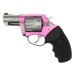 Charter Arms 53630 Chic Lady Rosie Large 38 Special 6 Shot 2.20 Matte Stainless Steel Barrel  Cylinder Pink Aluminum Frame  wBla