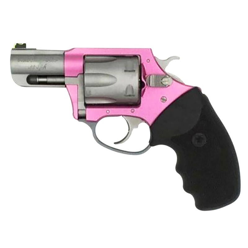 Charter Arms 53630 Chic Lady Rosie Large 38 Special 6 Shot 2.20 Matte Stainless Steel Barrel  Cylinder Pink Aluminum Frame  wBla