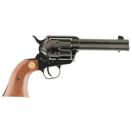 Chiappa Firearms 340053 SAA 1873  Medium Frame 22 LR 6 Shot 4.75 Blued Steel Barrel Blued Steel Frame Blued Cylinder Wood Grip E