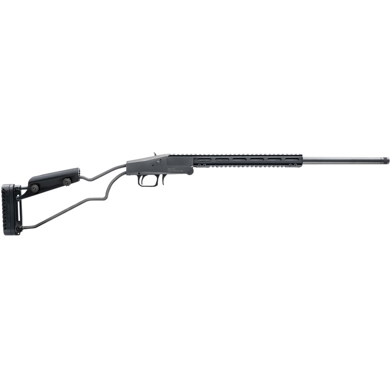 Chiappa Firearms CF500271 Big Badger  350 Legend 1rd 20 Threaded Black MLOKPicatinny Handgaurd Wire Stock with Adj. Comb