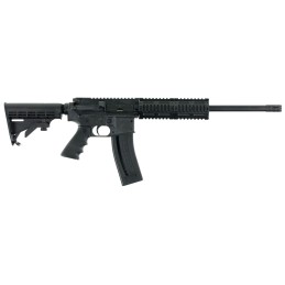 Chiappa Firearms CF500090 MFour22 GenII Pro Carbine Full Size 22 LR 281 18.50 Black Barrel  Receiver Black 6 Position Stock Righ