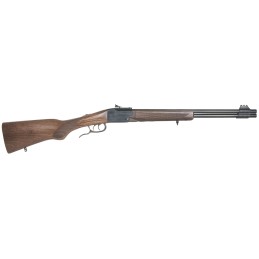 Chiappa Firearms 500111 Double Badger  Full Size 22 WMR 2rd 19 Blued Barrel  Receiver Beechwood Folding Checkered Stock Right Ha