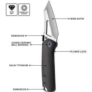 Denka Linerlock Black