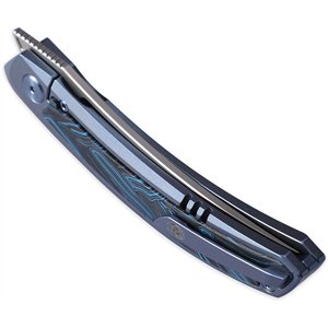 Kamasu Framelock G10/Ti Blue