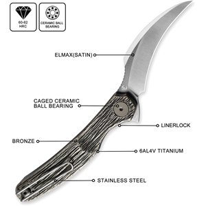 C09 Linerlock Titanium