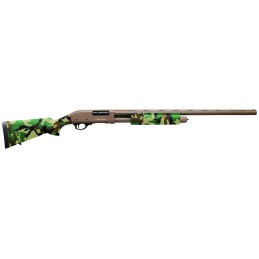 Charles Daly 930330 301  12 Gauge 3 41 28 Vent Rib Barrel Flat Dark Earth BarrelReceiver Woodland Camo Synthetic Stock  Forend I