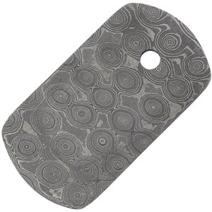 Damascus Dog Tag
