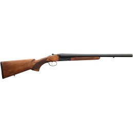 Chiappa Firearms 930.360 500 Field 12 Gauge Break Open 3 2 20 Black Side By Side Barrel Black Steel Receiver Fixed Walnut Wood S