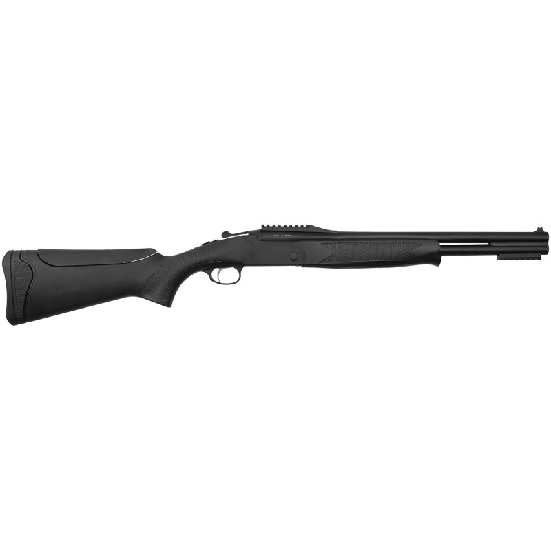 Chiappa Firearms 930.384 202 AXT 12 Gauge 3 2 20 Black OverUnder Vent Rib Barrel Black Picatinny Rail Steel Receiver Black Adj C