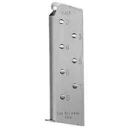 CMC Products 14110 Match Grade  8rd 45 ACP Fits 1911 Government Stainless Steel