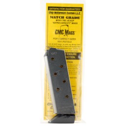 CMC Products 14121 Match Grade  7rd 45 ACP Fits 1911 Officer StainlessBlack