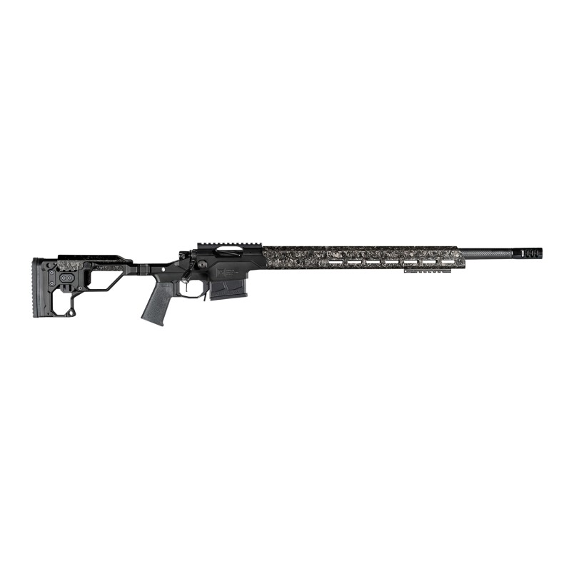 Christensen Arms 8010306800 MPR  6.5 Creedmoor 51 16 Carbon Fiber Threaded Barrel Black Billet Chassis wFolding MagneLock Stock 