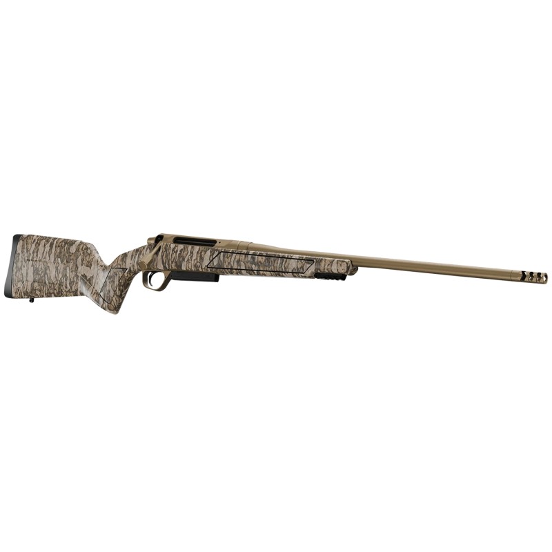 Christensen Arms 8011501800 Evoke  Full Size 3006 Springfield 41 22 Flat Dark Earth Cerakote 4 Contour Threaded Barrel Mossy Oak