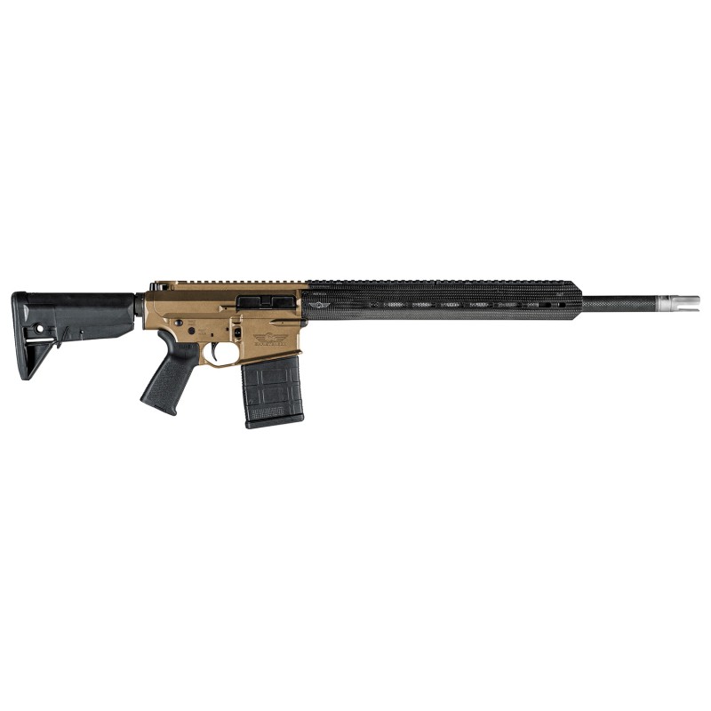 Christensen Arms CA112113137232 CA10 G2  6.5 Creedmoor 201 20 Barrel Brunt Bronze Cerakote Metal Finish Black Adjustable BCM Gun