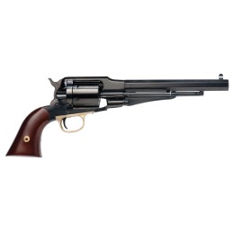 Cimarron CA1000 1858 New Model Army 45 Colt LC 6rd 8 Blued Octagon Barrel Blued Steel Cylinder   Frame Ejector Rods Walnut Grip