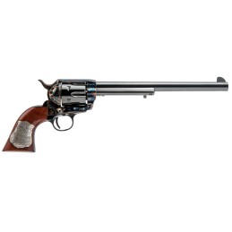 Cimarron CA558 Wyatt Earp Frontier Buntline Hollywood Series 45 Colt LC 6rd 10 Blued Steel Barrel  Cylinder Old Model Case Harde