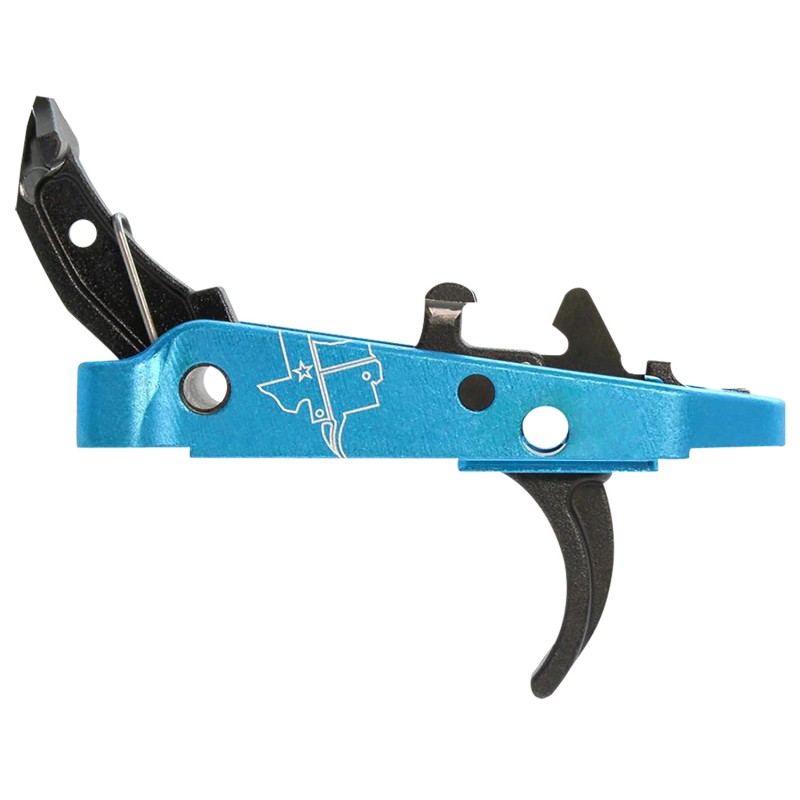 CMC Triggers 47501 DropIn Trigger Group 2.0 SingleStage Curve with 3.50 lbs Draw Weight Black with Blue Housing Fits AK47