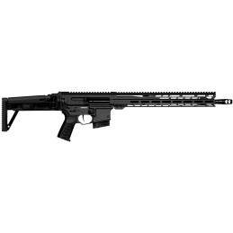 CMMG 60AA90CAB Dissent MK4 6mm ARC 101 2 16.10 Black Armor Side Charging Handle Rec 15 MLok Handguard Side Folding Stock Zeroed 