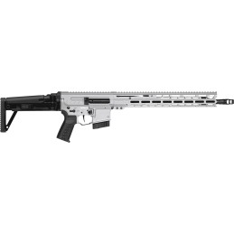 CMMG 60AA90CTI Dissent MK4 6mm ARC 101 2 16.10 Titanium Gray Rec15 MLok Handguard Side Charging Handle Black Side Folding Stock 